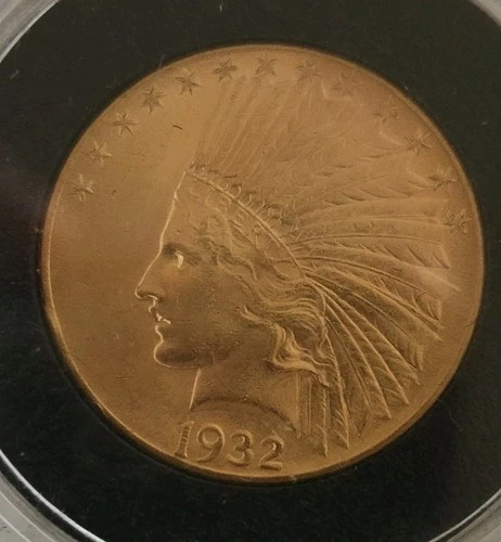 1932 G$10 Indian Head Gold Eagle- Beautiful Coin