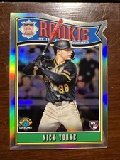 Nick Yorke RC Die Cut Refractor 2025 Bowman Chrome Baseball Pittsburgh Pirates