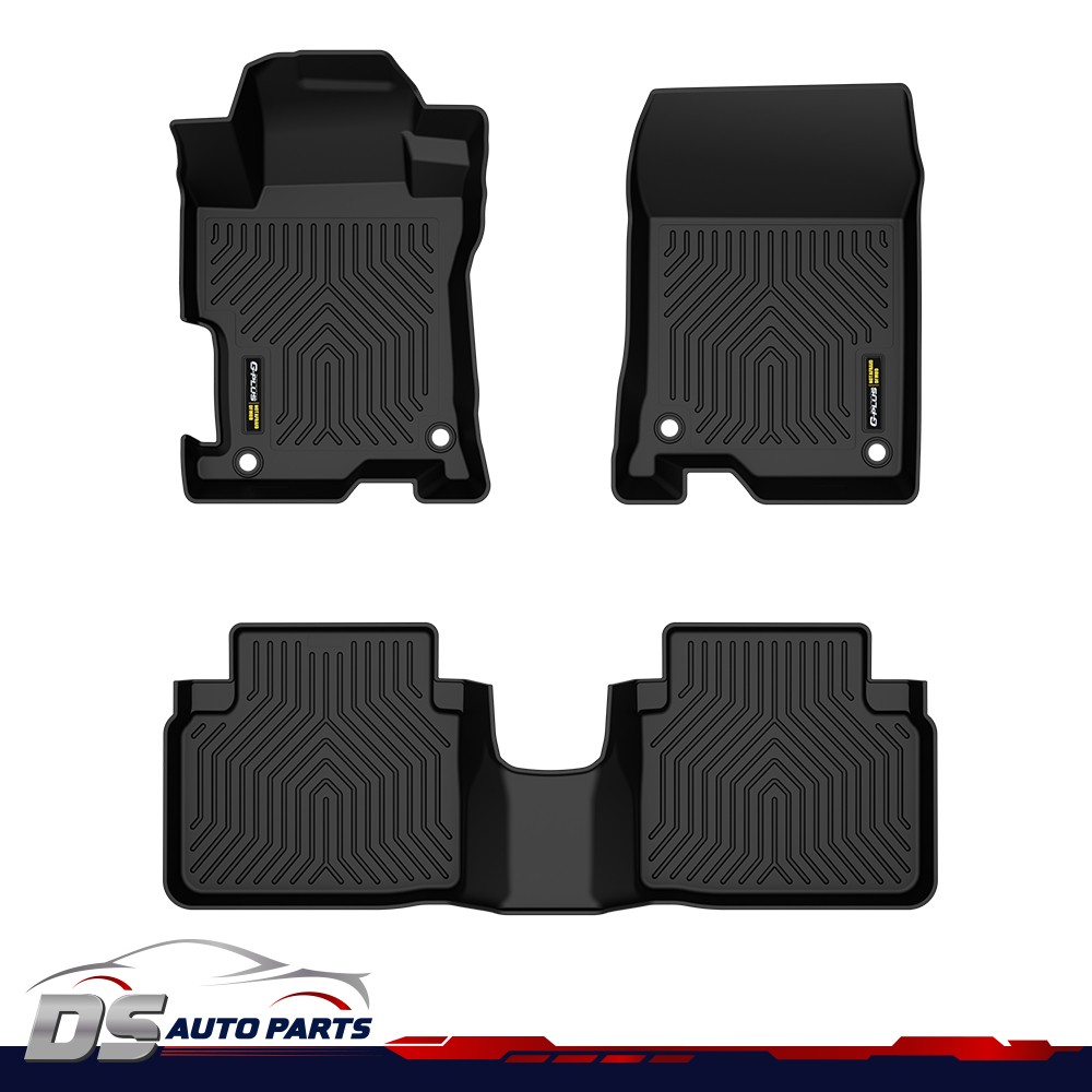 Fit For 2008-2012 Honda Accord TPE All Weather 3D Floor Mats Carpets Liner Cover