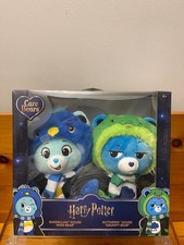 Harry Potter X Care Bears 2 Pack RAVENCLAW HOUSE SLYTHERIN HOUSE GRUMPY BEAR