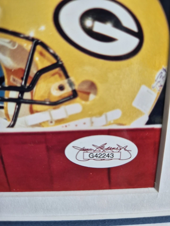 Green Bay Packers NFL Desmond Howard #81 Signed Superbowl Picture - Image 2 of 4