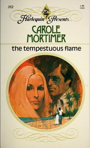 The Tempestuous Flame by Mortimer, Carole, Good Book