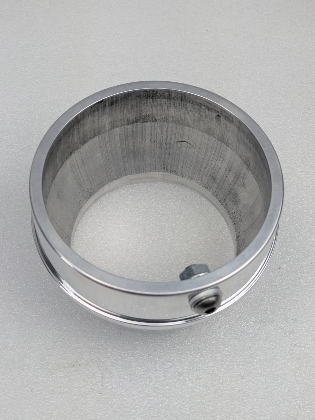 Billet Polished End Cap For Bassani Exhausts Fits Long Megaphone 1860-0494