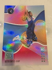 2018 Panini Status Keita Bates-Diop Red Holofoil Rookie 157 MINT