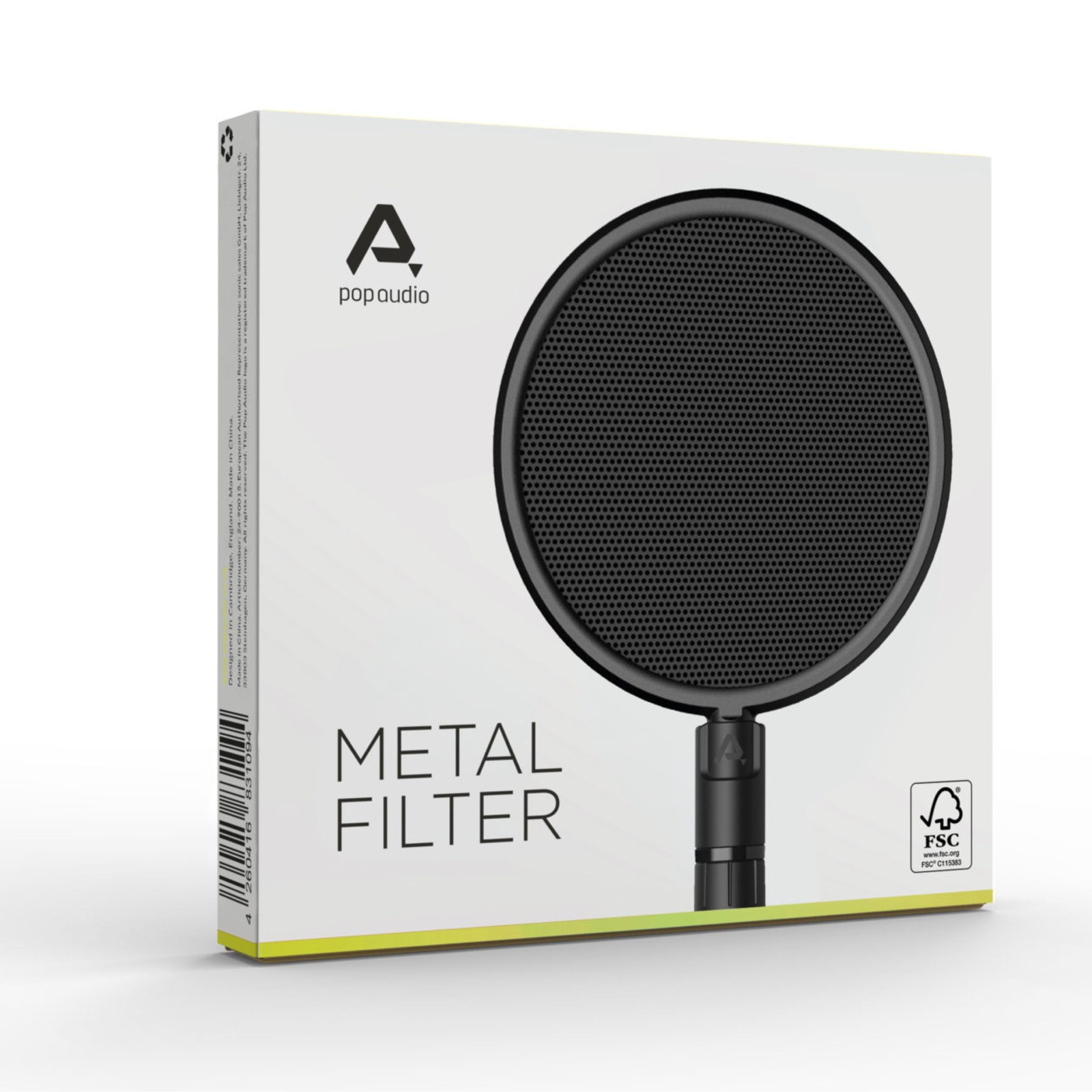 Металлический фильтр для поп-музыки - Poppschutz