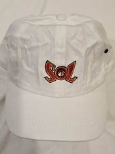  Rare Vintage Miami Sol WNBA White Adjustable Drawstring Cap NWT 