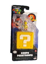 2023 JAKKS The Super Mario Bros Movie Mini figure- KOOPA PARATROOPA (w/ ? Block)