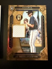 AJ Smith Sawver 2023 Panini Chronicles Gold Standard Swatches GSS-AS