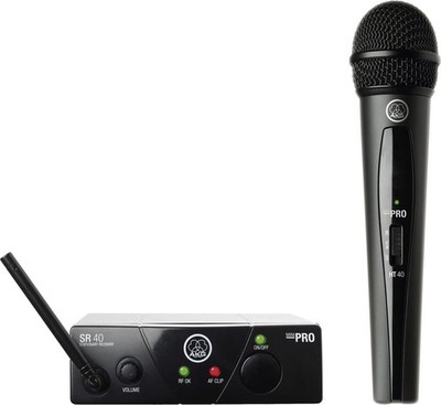 AKG Pro Audio WMS40MINI Vocal Set Band US25C Wireless Microphone System, with...