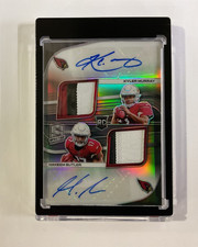 2019 Spectra Football Duel RC Signatures kyler Murray/ Hakeem Butler 3/10