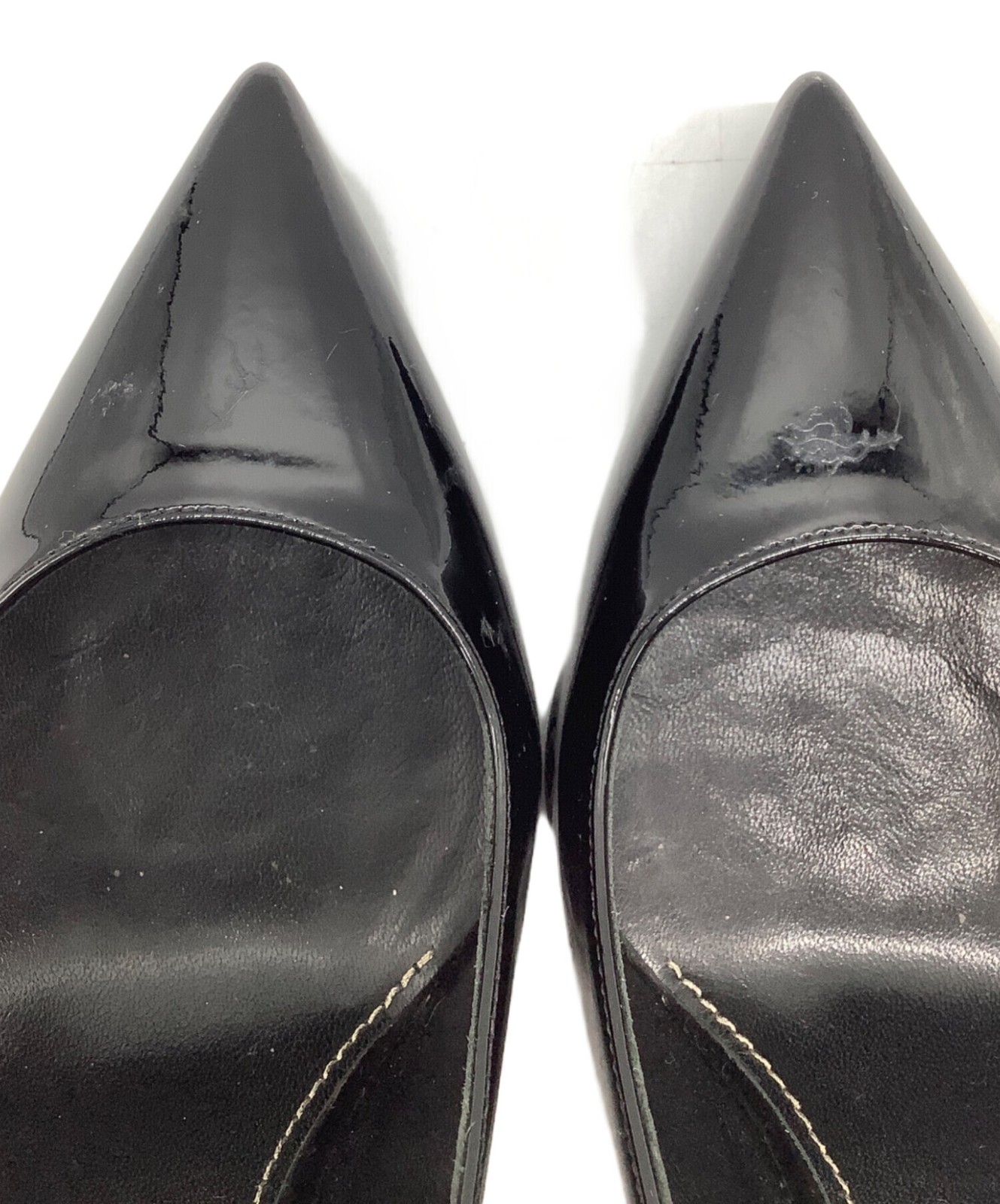 Saint Laurent Paris Shoes Pumps Heel EU 35.5 US 5.5 Black Authentic thumbnail 21