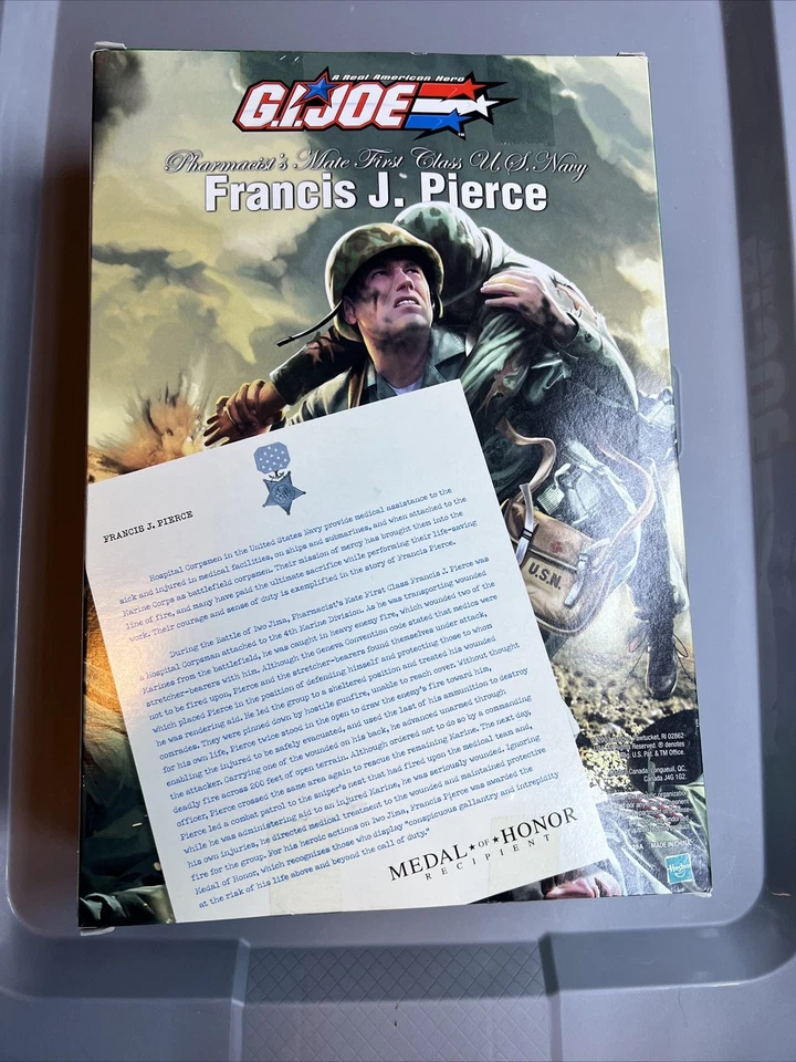GI JOE A REAL AMERICAN HERO MEDAL OF HONOR RECIPIENT FRANCIS J. PIERCE - Image 4 of 4