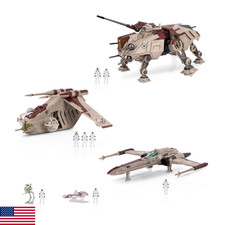 Jazwares Star Wars Micro Galaxy Squadron Republic Attack Force Bundle Set -