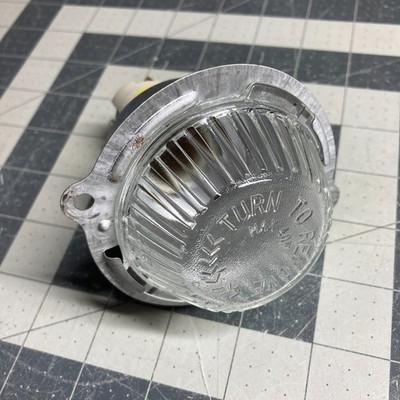 GE OEM Oven Glass Light Assembly w/ Lens WB25T10002 WB08T10002 - Tested