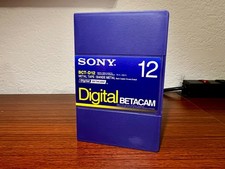 Sony BCT-D12 Digital Betacam Tape