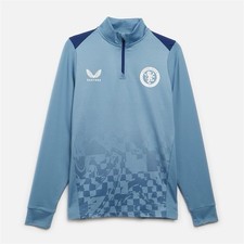 Aston Villa Third Matchday 1/4 Zip Size 16 Brand New With Tags