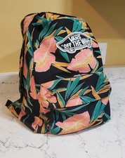 Mochila VANS Off the Wall - Bolso Tropical Realm Negro Tropical