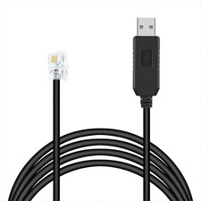 Radar Detector Cable, USB to RJ11 Plug Cable,For Uniden R1 R3 R4 R7 R8 Beltroni