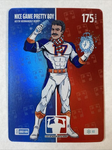 NICE GAME PRETTY BOY (Hernandez) Bo Jackson Battle Arena LOGO Ice 175 Power