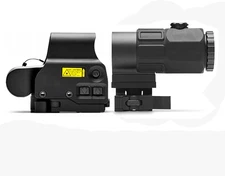 558 & G45 Hybrid Sight, Green Red Dot Holographic Scope and G45 5X Magnifier Com