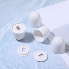 For Toilet Fasteners Plastic Toilet Covers Bathroom Improvement Complete Set