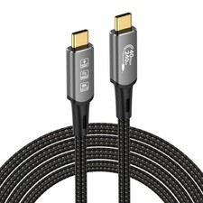 Usb4 Thunderbolt 4 Extension Cable 240w 8k Usb C 2m 6.6ft Cable M/m Fast Charge