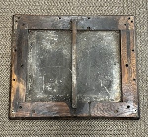 Antique BRASS National Cash Register OAK BASE 400 Class ORIGINAL NCR