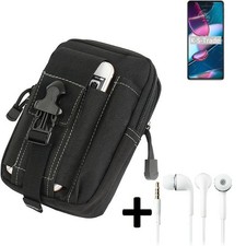 Holster pour Motorola Edge Plus 2022 + ÉCOUTEURSsac ceinture cas couverture pro