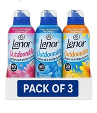 Fabric Lenor Outdoorable Fabric Conditioner 3 Pack Mix 700ml each 50 Washes