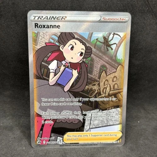 Pokemon TCG - Roxanne GG66/GG70 - SWSH Crown Zenith Trainer Gallery - NM