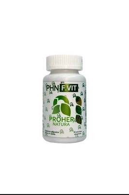 PROHER NATURA PHN Figure F VIT 100% NATURAL QUEMADOR DE GRASA 90 Capsules (New)
