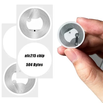 10x NFC Tag Sticker NTAG215 Aufkleber Tags für iPhone iOS Android Amiibo