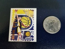 Rik Smits Indiana Pacers NBA 1995 CME Stamp STICKER USA RARE ODDBALL