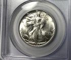 1946-S Walking Liberty Half Dollar Bright White PCGS MS64
