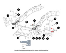 Meyer 17200 For 2019-2020 Ram 25003500 Snow Plow Mount