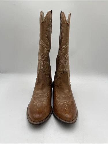 Women’s Coconuts Legend Cowboy Boots Brown Size 8.5M - Picture 2 of 8