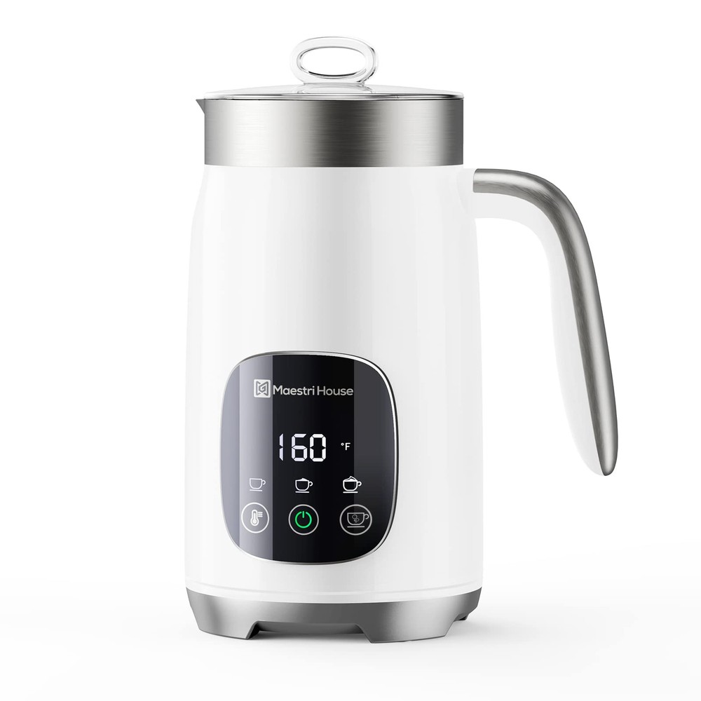 Variable Temp Milk Frother and Steamer with Adjustable Froth Thickness 14.1