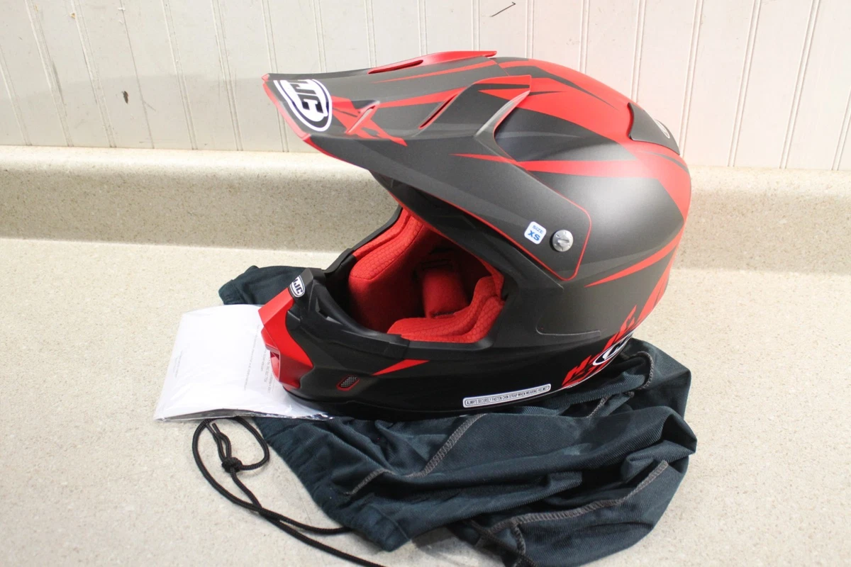 hjc fg-x solid off-road helmet CS-MX II FERIAN The helmets airflow keeps things cool when the ride heats up HJC FG-X Off Road Helmet
