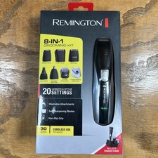 Remington PG350 8 in 1 Sistema di Toelettatura Personale Rasoio Elettrico Kit Tagliabordi
