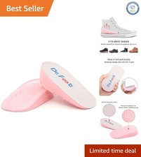 Supportive Height Increase Insoles - Perfect for Special Events  Daily Wear
