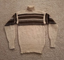 Original Scandinavian Design Denmark Herren Norweger Pullover Gr M 50 Wolle