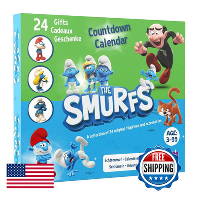 The Purple Cow Advent Calendar The Original Smurfs Countdown Calendar
