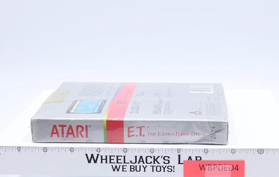 E.T. The Extra-Terrestrial Atari 2600 1982 NEW SEALED Video Game Cartridge - Image 4 of 4