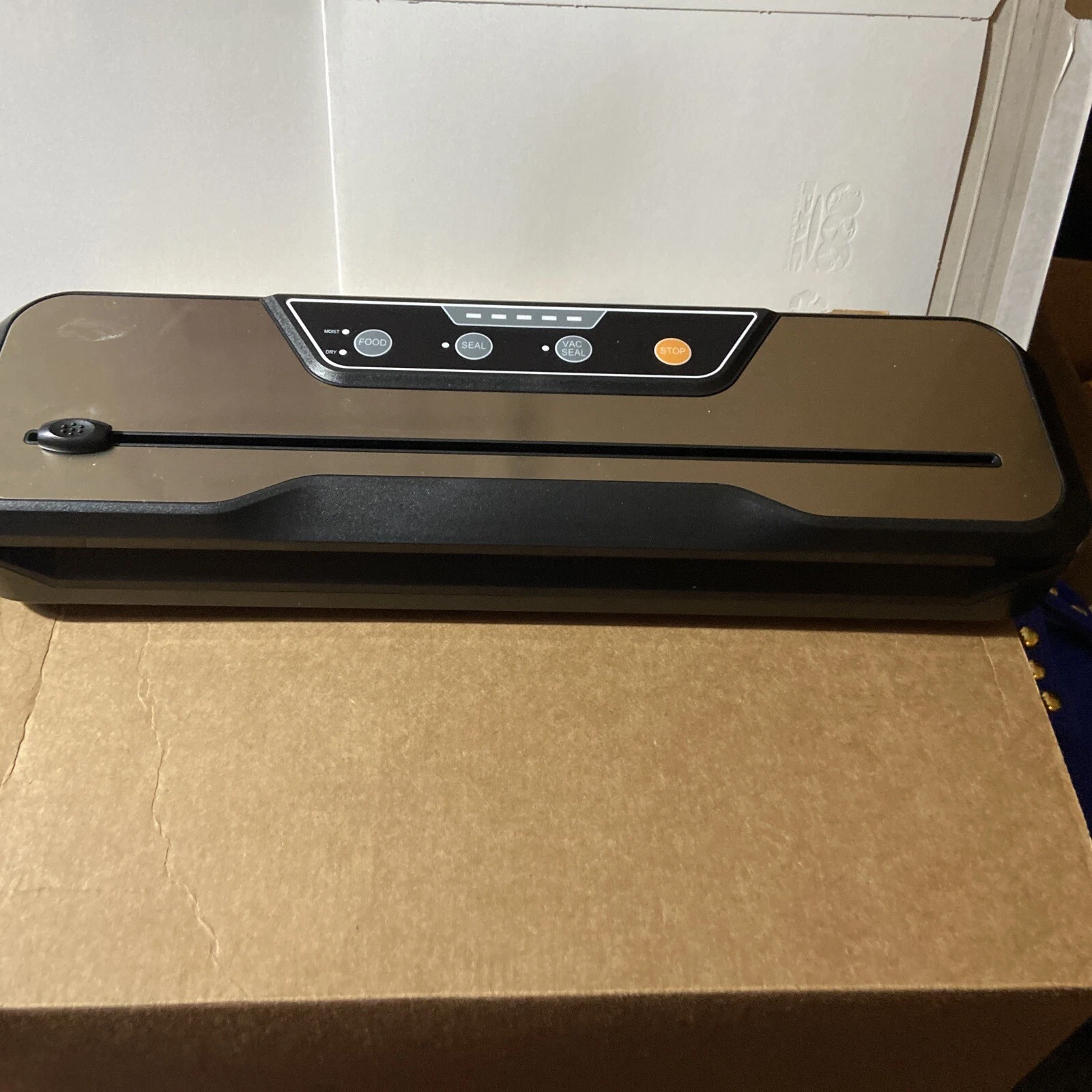 Vacuum Sealer Machine VS6612, -80Kpa Powerful Food Sealer Built-in Cutter