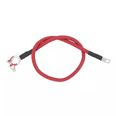 FAST AND QUIET 2 AWG Gauge Custom Battery Cable Red Positive Terminal Car Power Wire Inverter