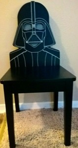Details About Pottery Barn Kids Darth Vader Play Chair