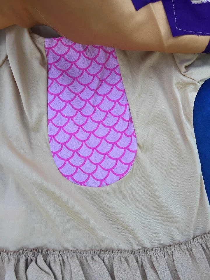 Disfraz del País de las Maravillas HOOT OWL Doncella India Granero Niñas Vestido HALLOWEEN Talla 3T 4T Foto 3 de 4