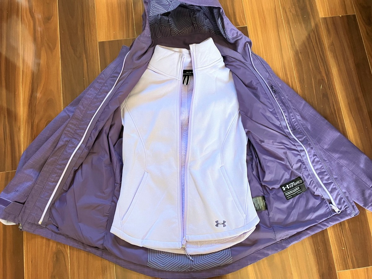 Under Armour Womens Sienna 3-in-1 Jacket Insulated Under Armour Womens Sienna 3-in-1 Jacket Insulated