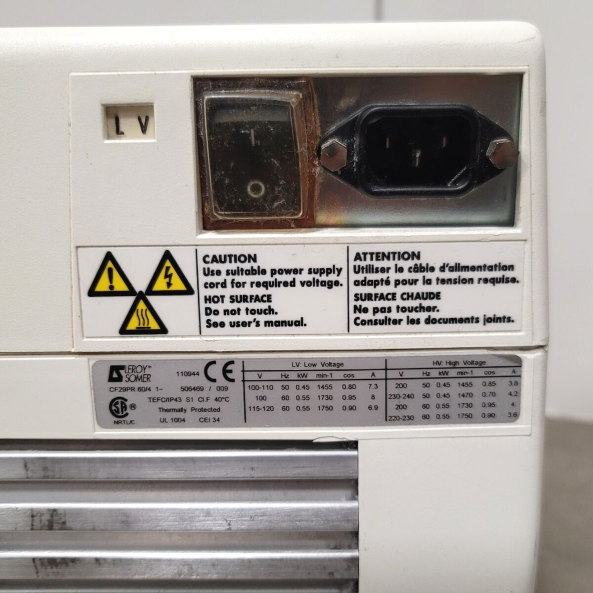Alcatel Pascal 2005 SD Dual Stage Rotary Vane Vacuum Pump Alcatel Pascal 2005 SD Dual Stage Rotary Vane Vacuum Pump