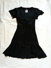 Dolce & Gabbana Women's Black Short Sleeve Dress 26 40 #M008